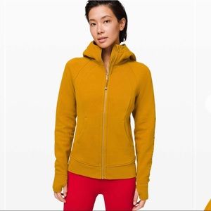 Mustard Lululemon Scuba Hoodie